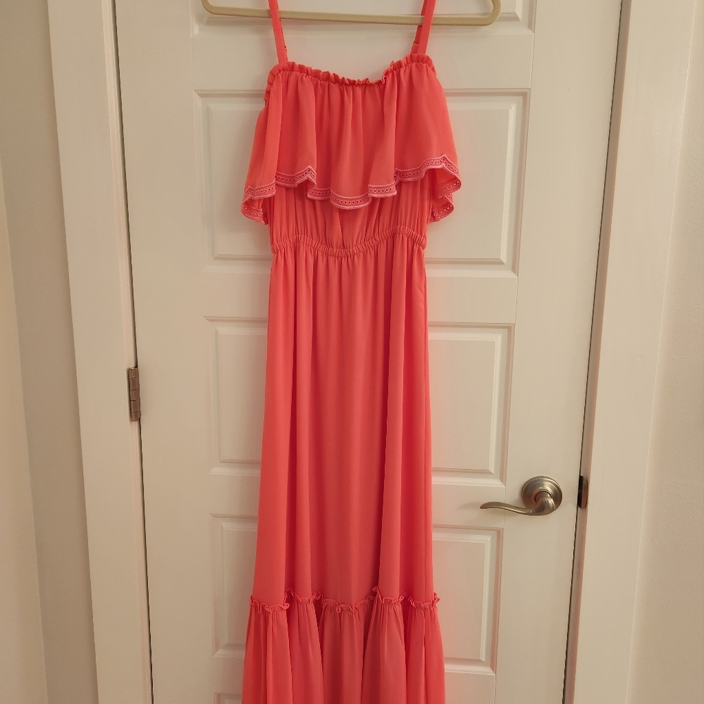 Lilly Pulitzer Aida Ruffle Maxi Dress
